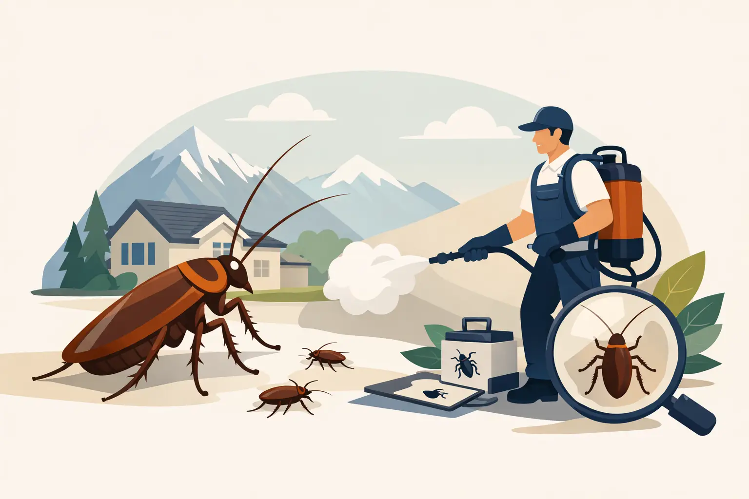 When to Call a Cockroach Exterminator in Utah