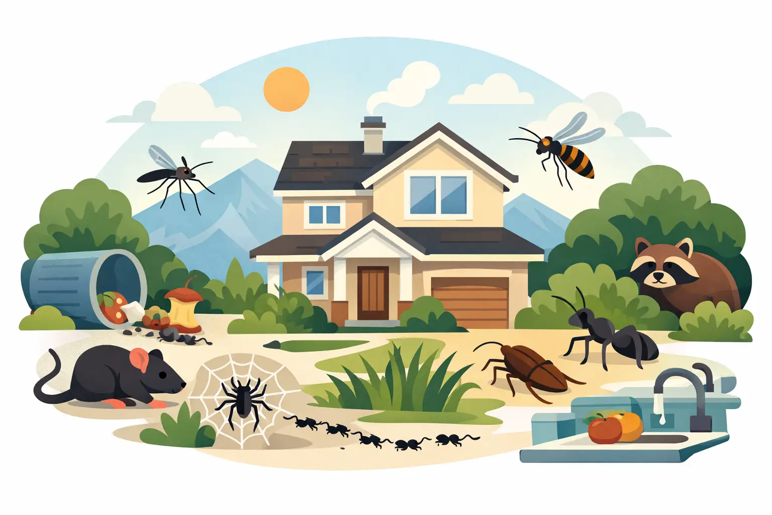 Common Pests in Utah Homes and What Attracts Them