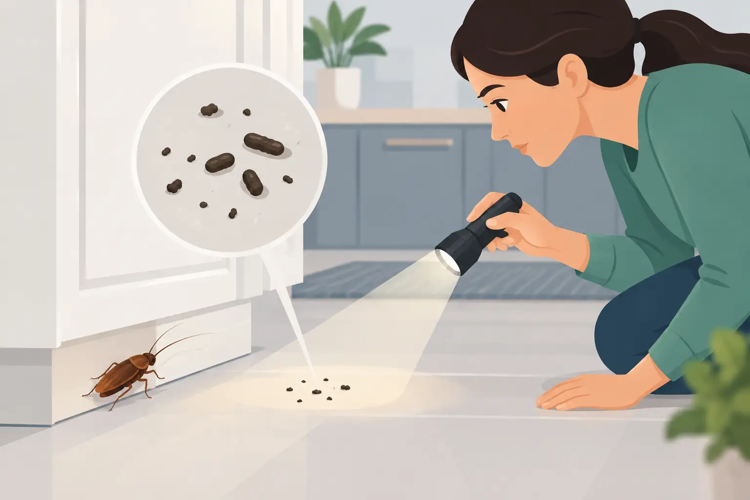 How to Identify Cockroach Droppings at Home