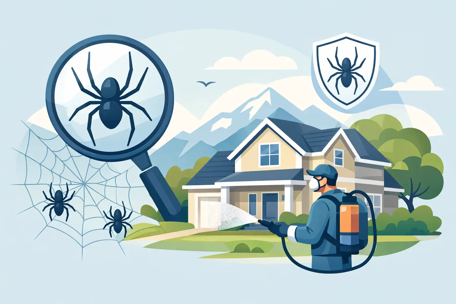 Spider Control Services Utah Homeowners Can Trust